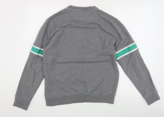 Mens UK Size L Lyle & Scott Grey Pullover Sweatshirt