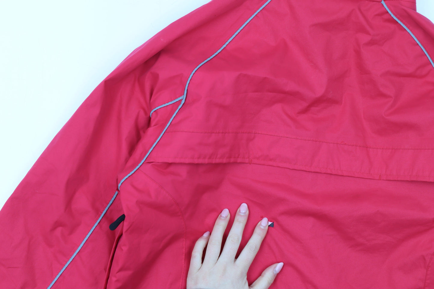 Womens UK Size 12 Altura Red Windbreaker Coat