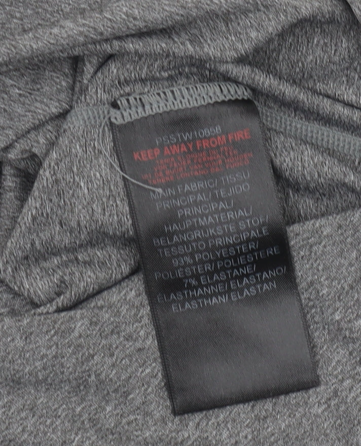 Pink Soda Sport Women's Grey T-Shirt, Size 22