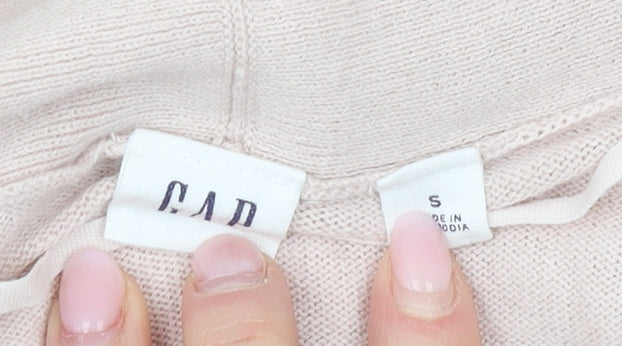 Gap Women's Beige Cardigan, Size S, Long Sleeve