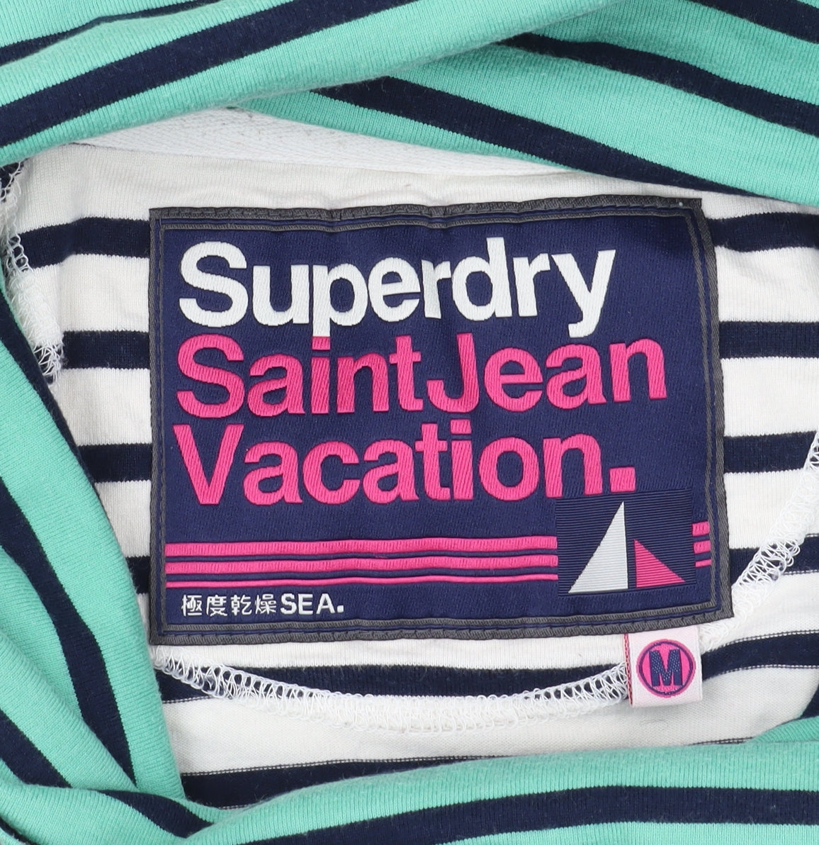 Womens UK Size M Superdry Multicoloured Pullover Sweatshirt