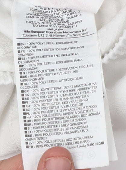 Nike Unisex Baby White Shorts 18-24 Months
