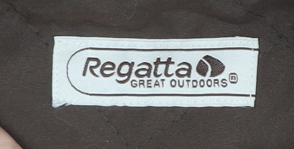 Womens UK Size 10 Regatta Brown Quilted Coat