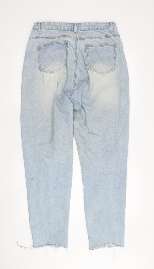 Riot Women's Blue Mom Jeans, Size 12, High Rise