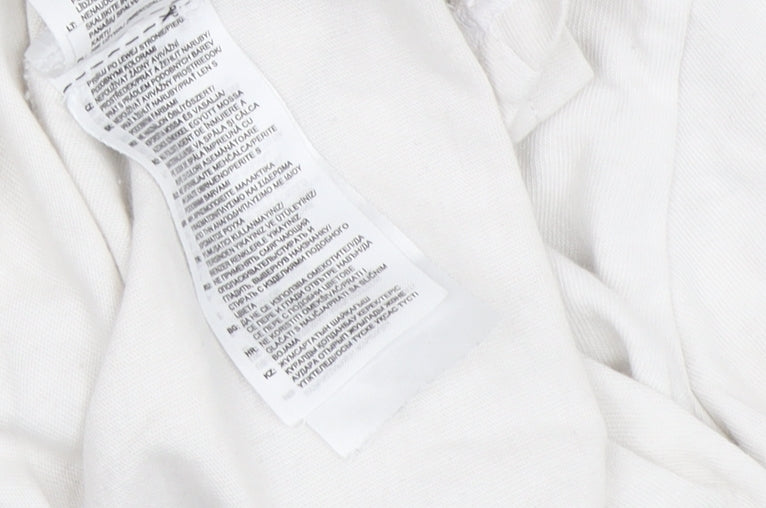 Womens UK Size 2XL adidas White Basic T-Shirt