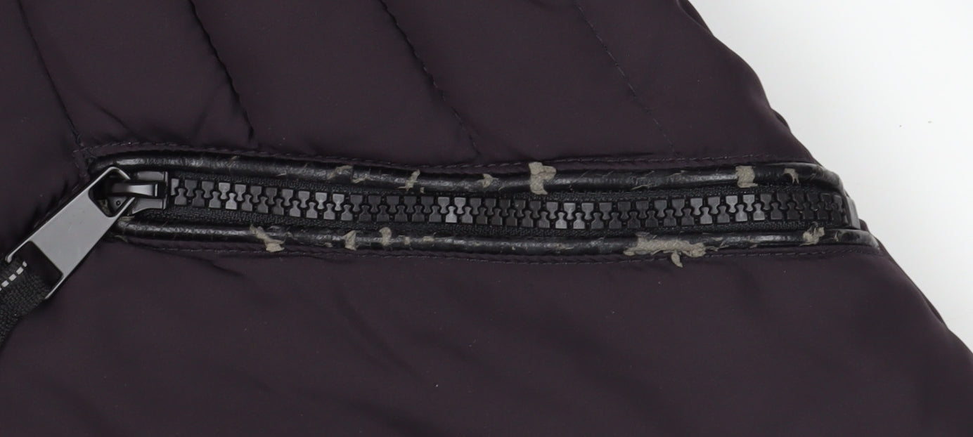 Womens UK Size XS Centigrade Black Puffer Jacket