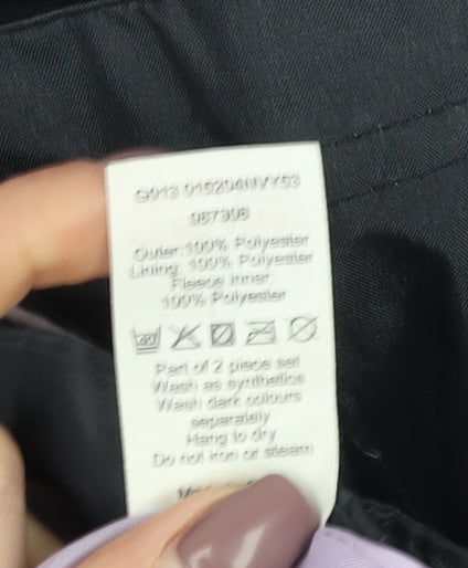 Womens UK Size L Bm Casual Black Basic Jacket