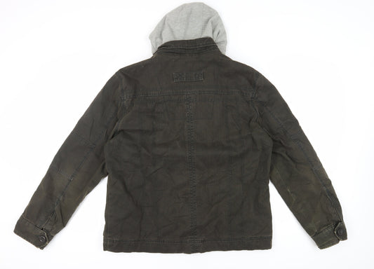 Mens UK Size XL Burton Green Military Jacket