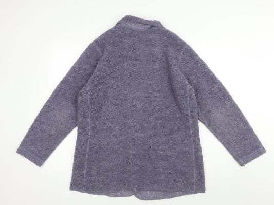 Cotton Traders Women's Purple Button Jacket Size 14
