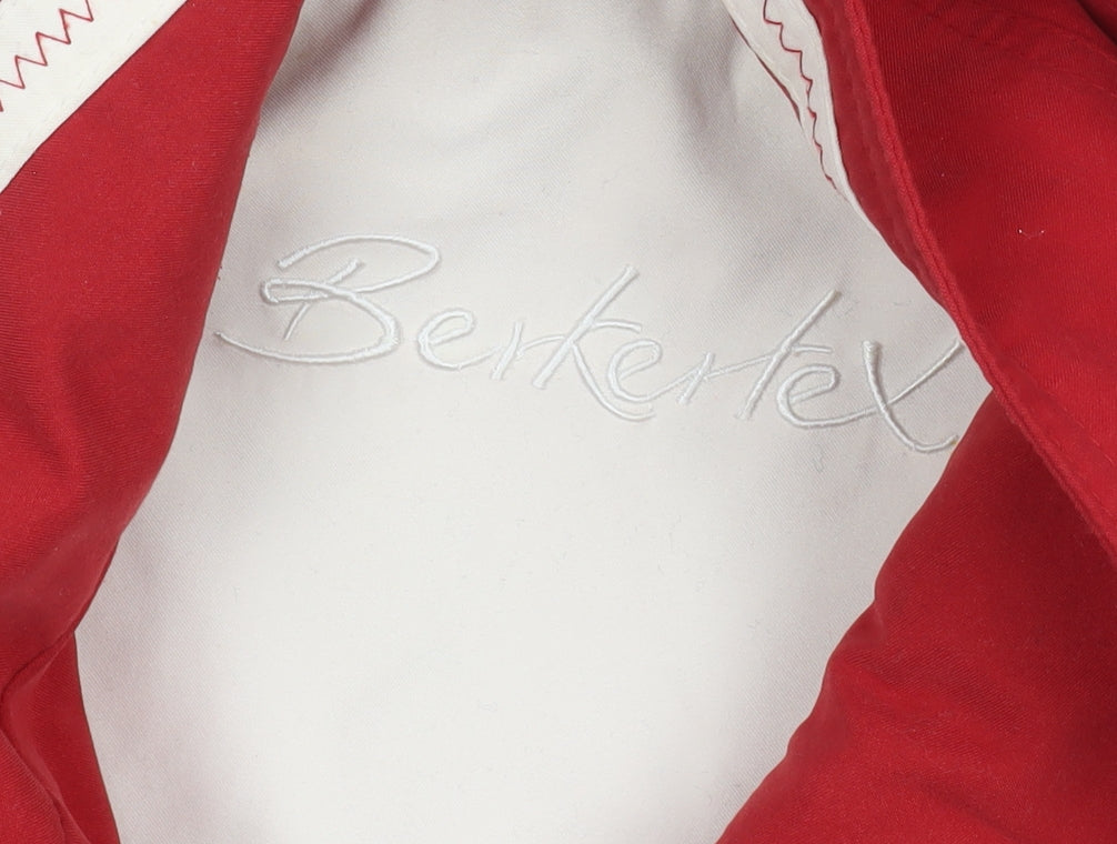 Womens UK Size 10 Berketex Red