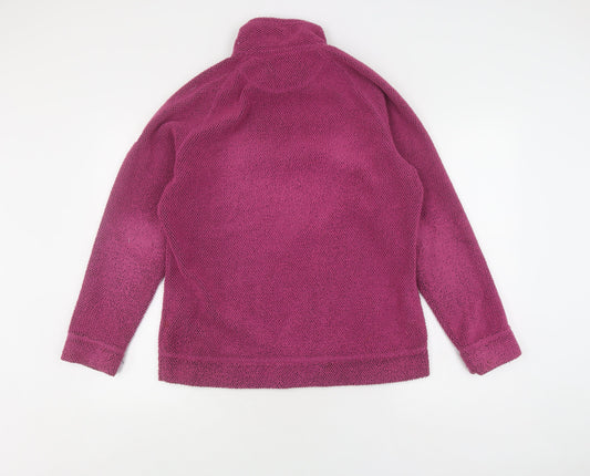 Craghoppers Women's Purple Full Zip Sweatshirt Size 14