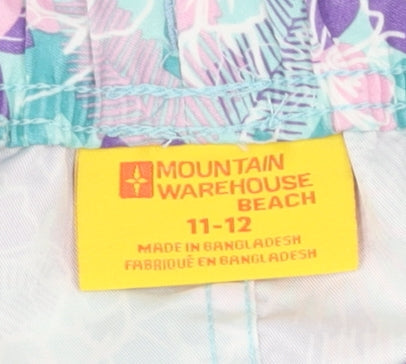 Mountain Warehouse Beach Boys Multicoloured Floral Swim Shorts 11-12