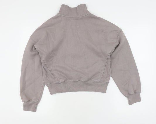 Abercrombie & Fitch Women's Grey XS Pullover Sweatshirt