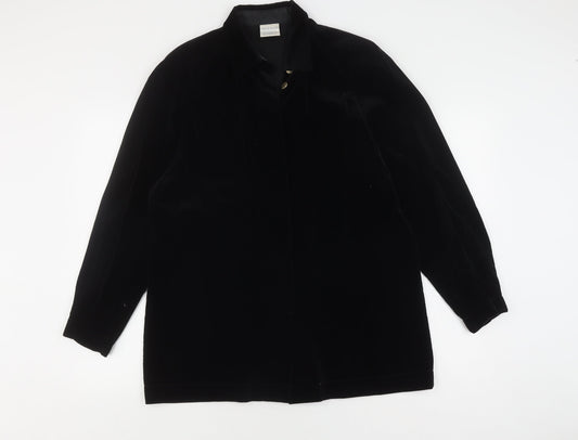 Womens UK Size M Alexon Black Basic Jacket