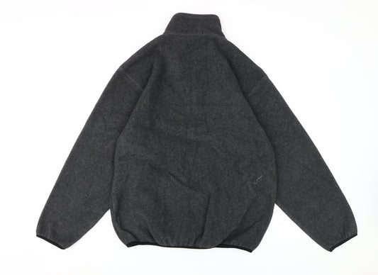 Mens UK Size M Giordano Grey Basic Jacket