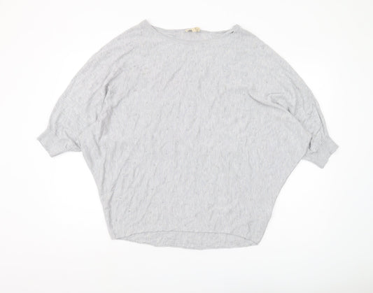 Womens UK Size L Phase Eight Grey Pullover Jumper