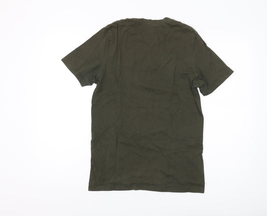 Jack & Jones Men's Green T-Shirt, Size S