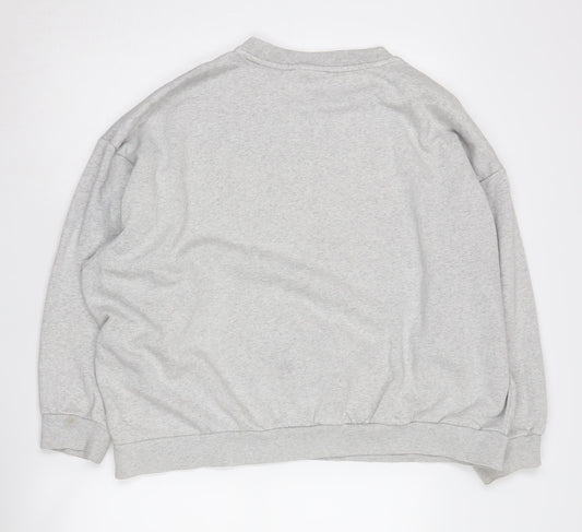 Adidas Women's Grey Sweatshirt Pullover Size 12