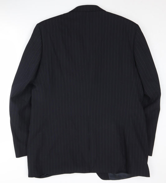 Mens UK Size 46 CENTAUR Regular Black Suit Jacket