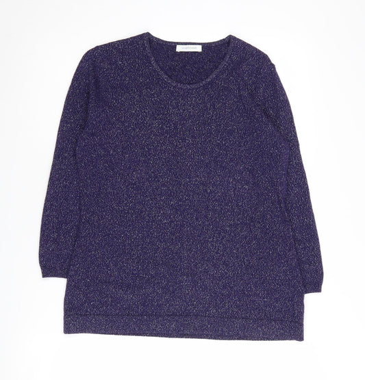 Womens UK Size S Windsmoor Purple Pullover Jumper