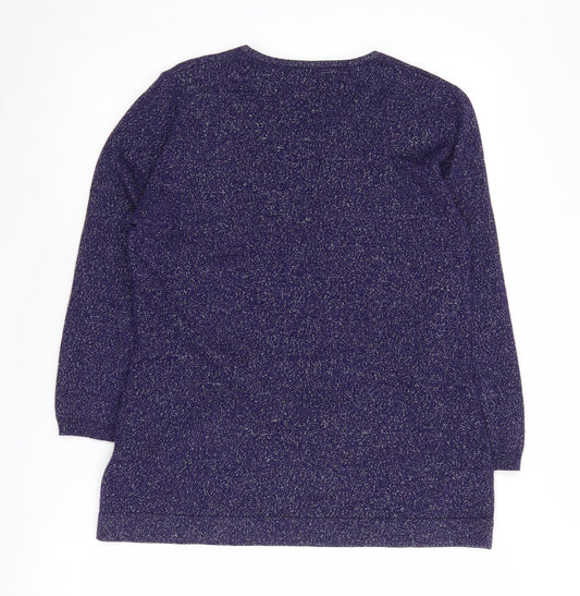 Womens UK Size S Windsmoor Purple Pullover Jumper