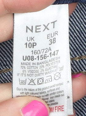 Next Women's Blue Skinny Jeans Size 10P