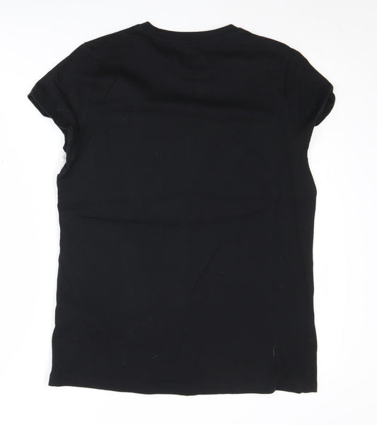Mens UK Size M ASICS Black T-Shirt