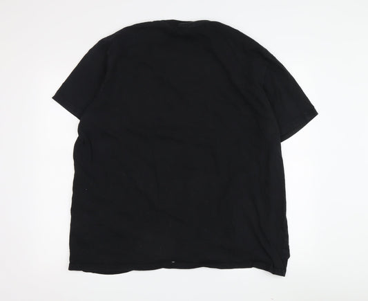 McKenzie Men's Black Medium Graphic T-Shirt, Logo