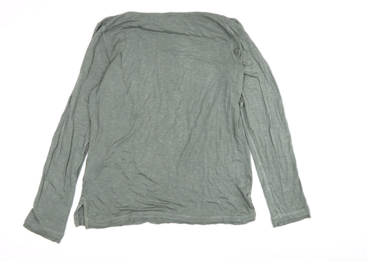 Womens UK Size 12 Regatta Green Basic T-Shirt