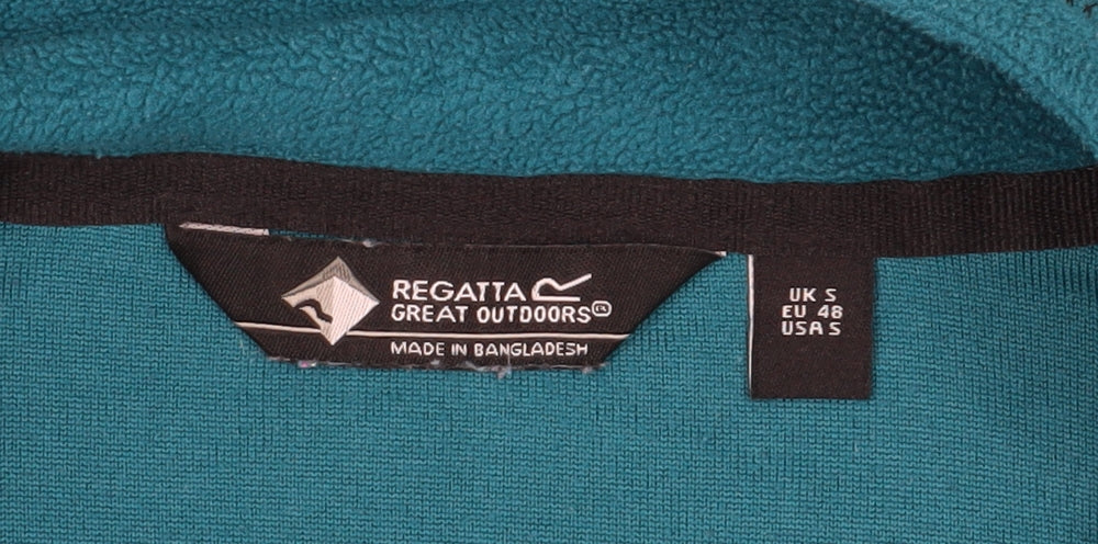 Mens UK Size S Regatta Blue Henley Sweatshirt