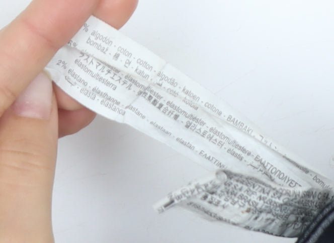 Zara Women's Black Skinny Jeans Size 8