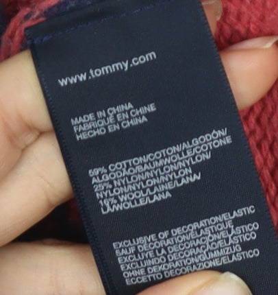 Brand and care label for Hilfiger Denim Women's Multicoloured XS Cardigan