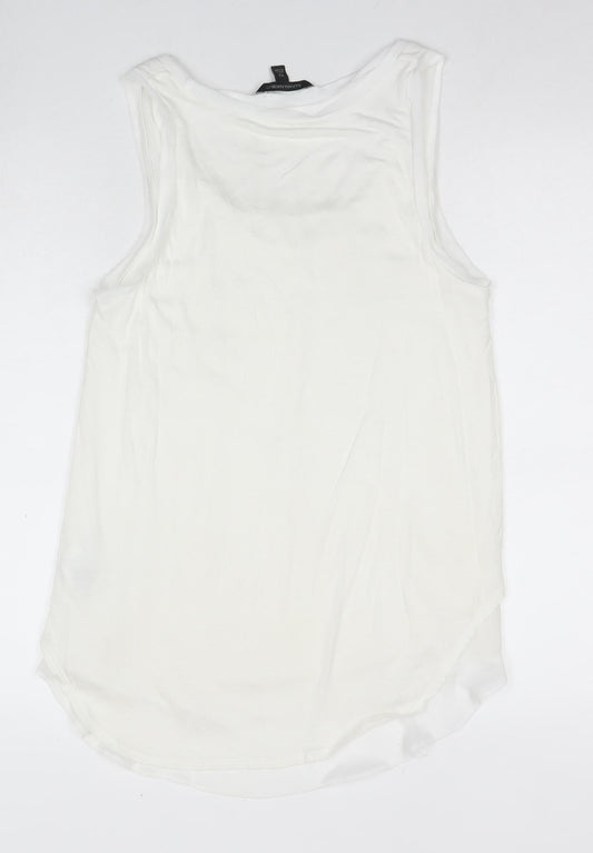 Banana Republic Women's White XS Modal Tank Top