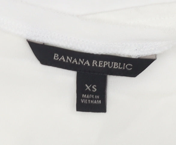 Banana Republic Women's White XS Modal Tank Top