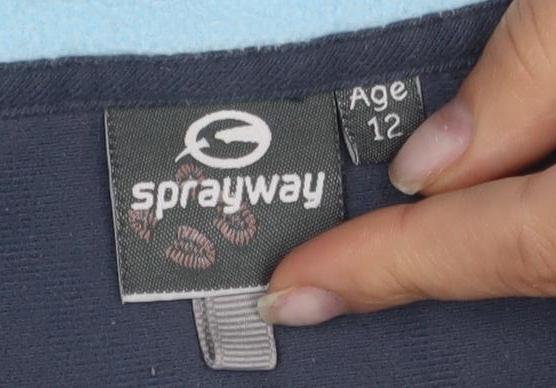 Womens UK Size 12 Sprayway Blue Fleece