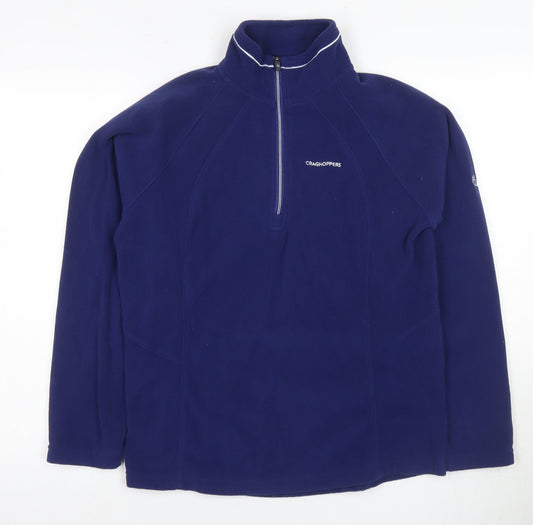 Womens UK Size 10 Craghoppers Blue Pullover Sweatshirt