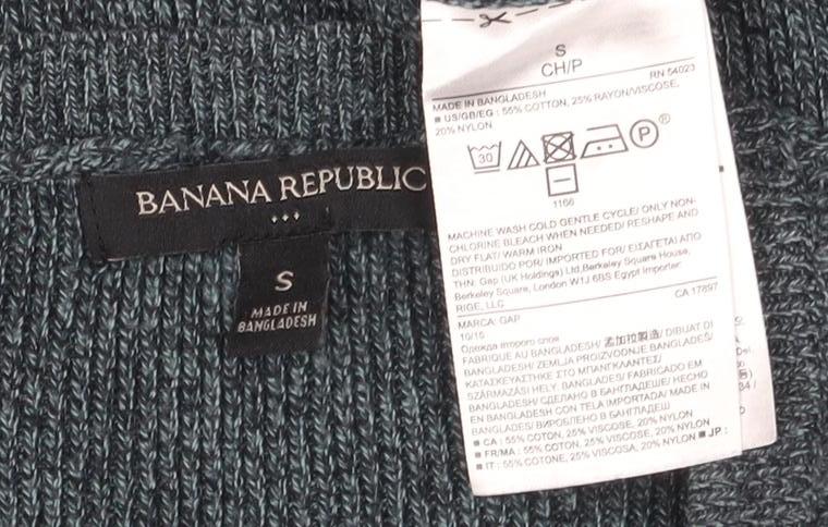 Banana Republic Women's Grey Pullover Jumper Size S