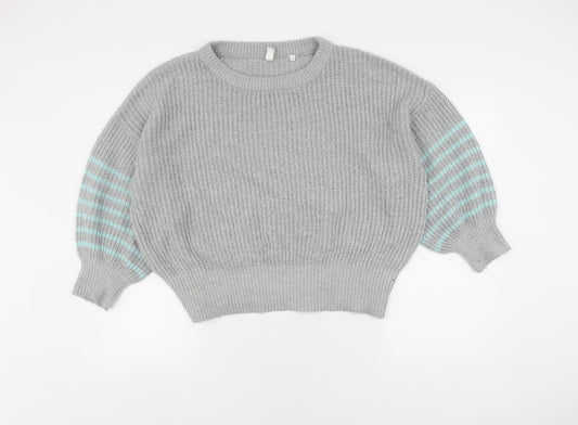 Womens UK Size 12 And/Or Grey Pullover Jumper