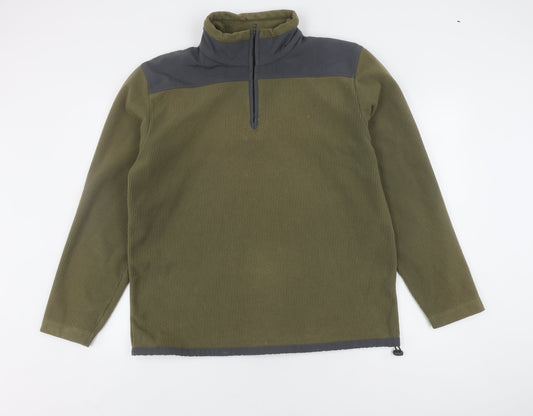 Mens UK Size M Atlantic Terrain Green Basic Jacket