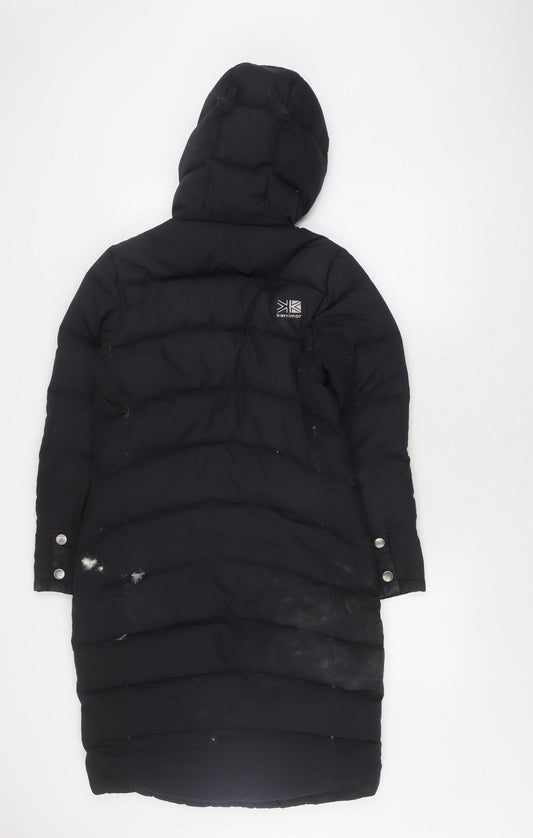 Womens UK Size 8 Karrimor Black Puffer Jacket