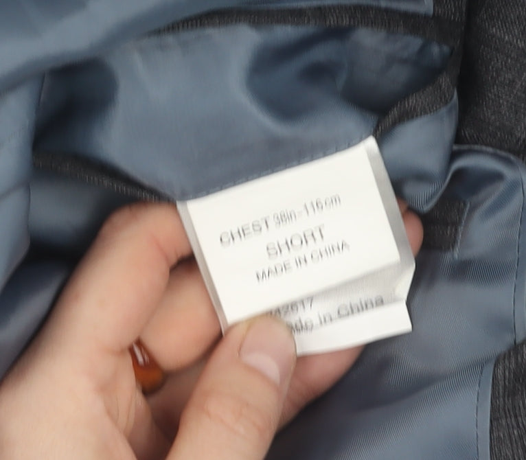 Mens UK Size 38 Moss 1851 Regular Grey Suit Jacket