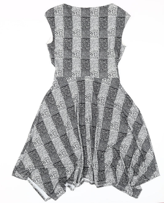Roman Women's Multicoloured A-Line Dress Size 10