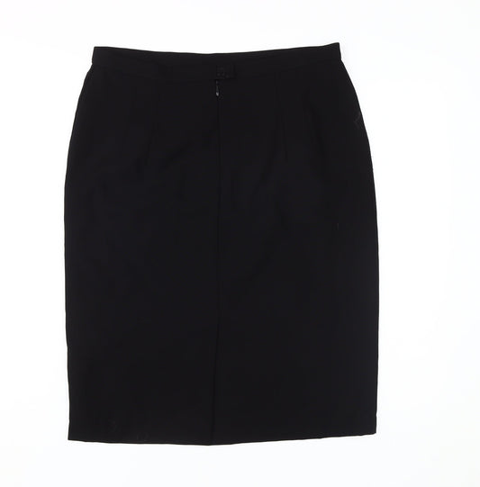 Marks & Spencer Women's Black Pencil Skirt Size 16
