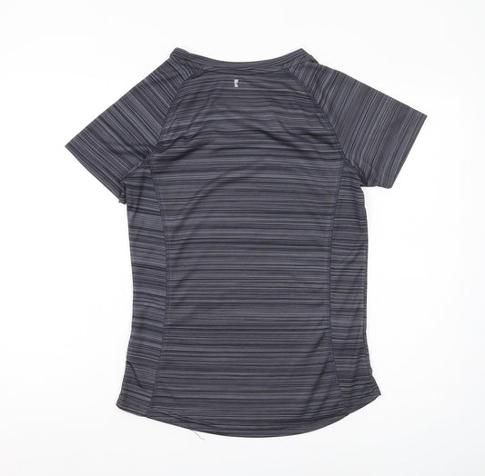 Mountain Warehouse Women's Grey Athletic T-Shirt Size 10