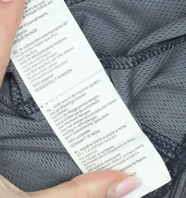 Mountain Warehouse Women's Grey Athletic T-Shirt Size 10