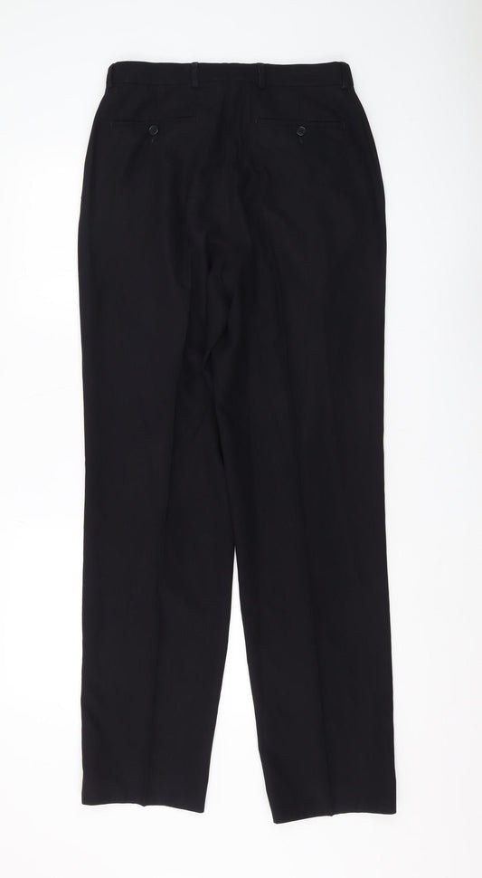 Marks and Spencer Men's Black Dress Pants, Size 30