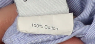 J.CREW Men's Blue Slim Fit Button-Up Shirt Size S