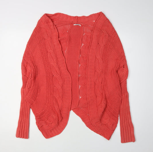 Womens UK Size 10 SoulCal & Co Red Cardigan Jumper