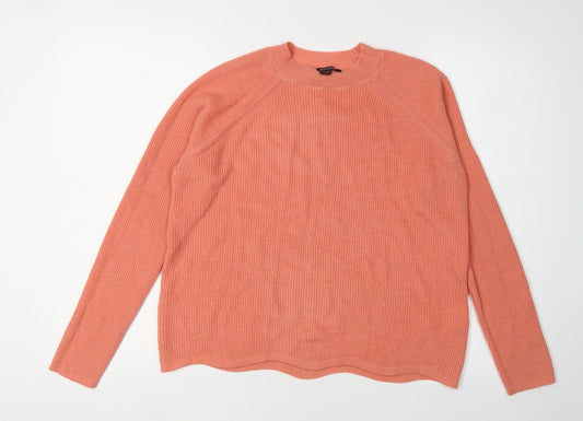 Womens UK Size S ESMARA Pink Pullover Jumper