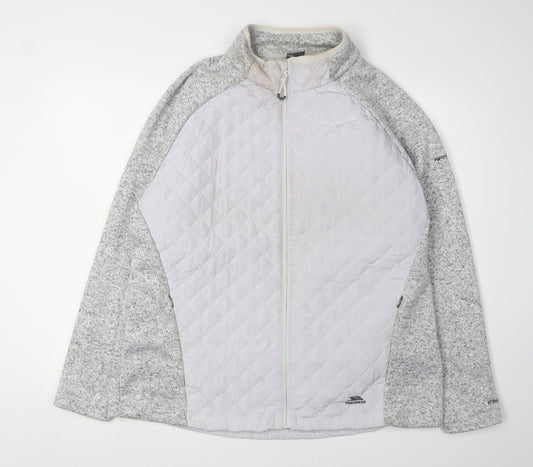 Womens UK Size 3XL Trespass Grey Quilted Coat